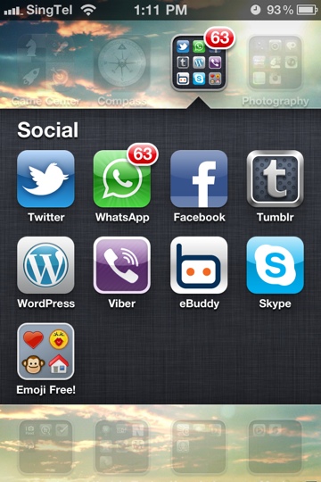The downside of whatsapp groupchat. It depletes battery. And is ...